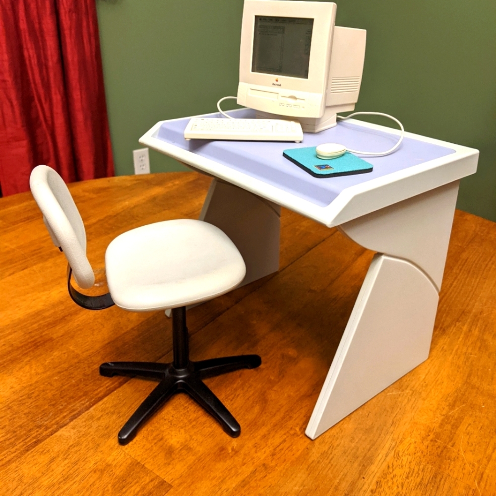American Girl of Today Macintosh Computer set